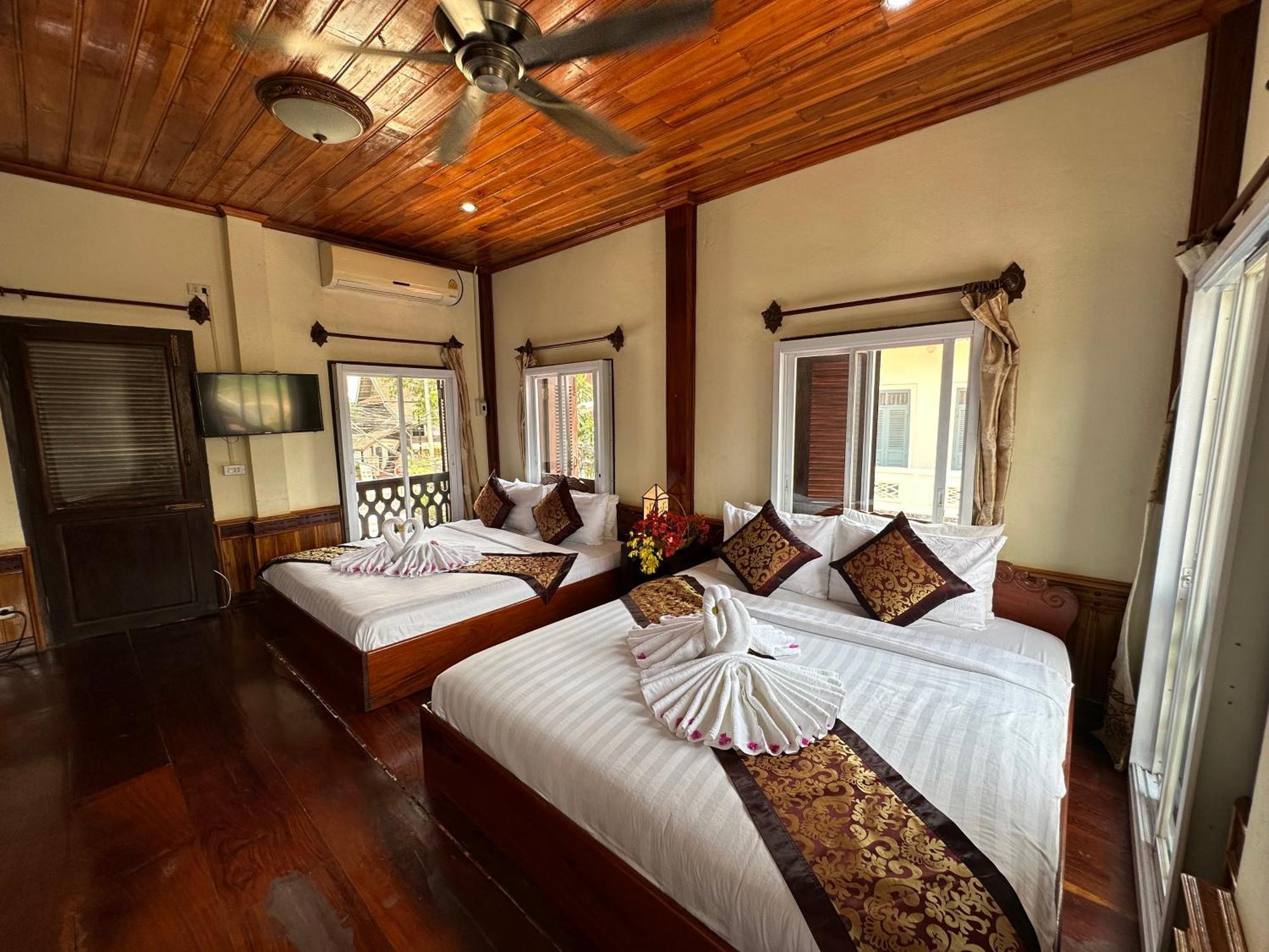 Villa Thida Mekong Riverside Luang Prabang Oda fotoğraf