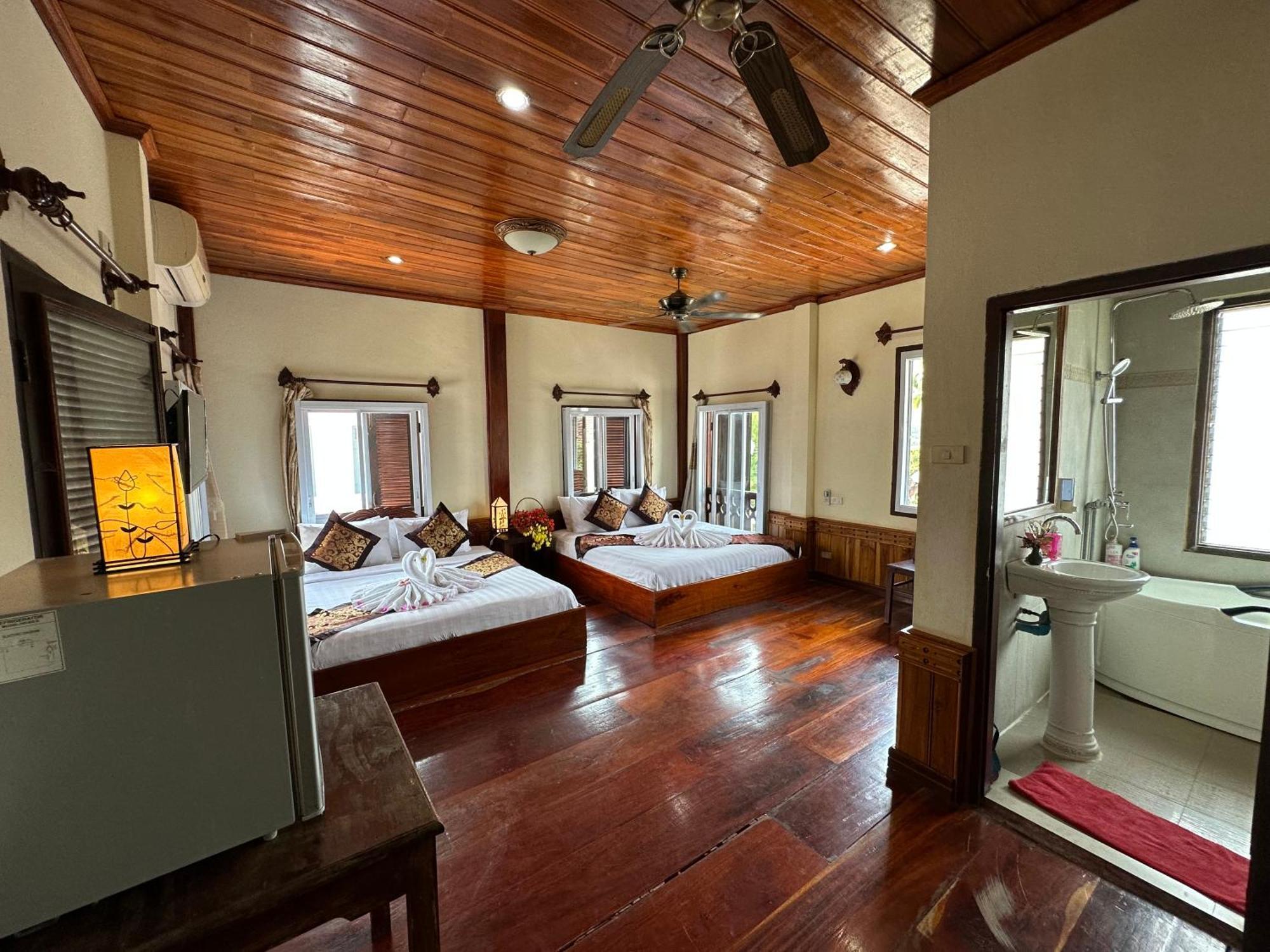 Villa Thida Mekong Riverside Luang Prabang Oda fotoğraf