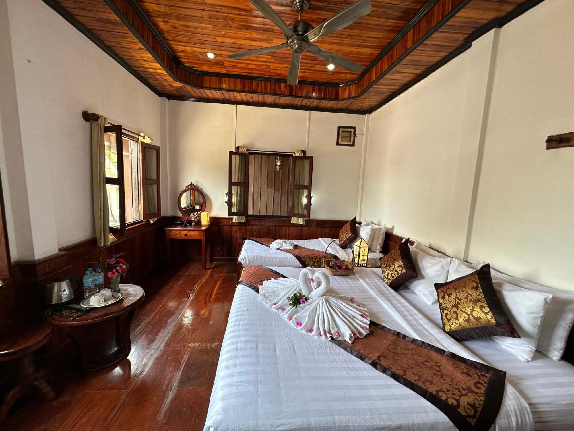 Villa Thida Mekong Riverside Luang Prabang Oda fotoğraf