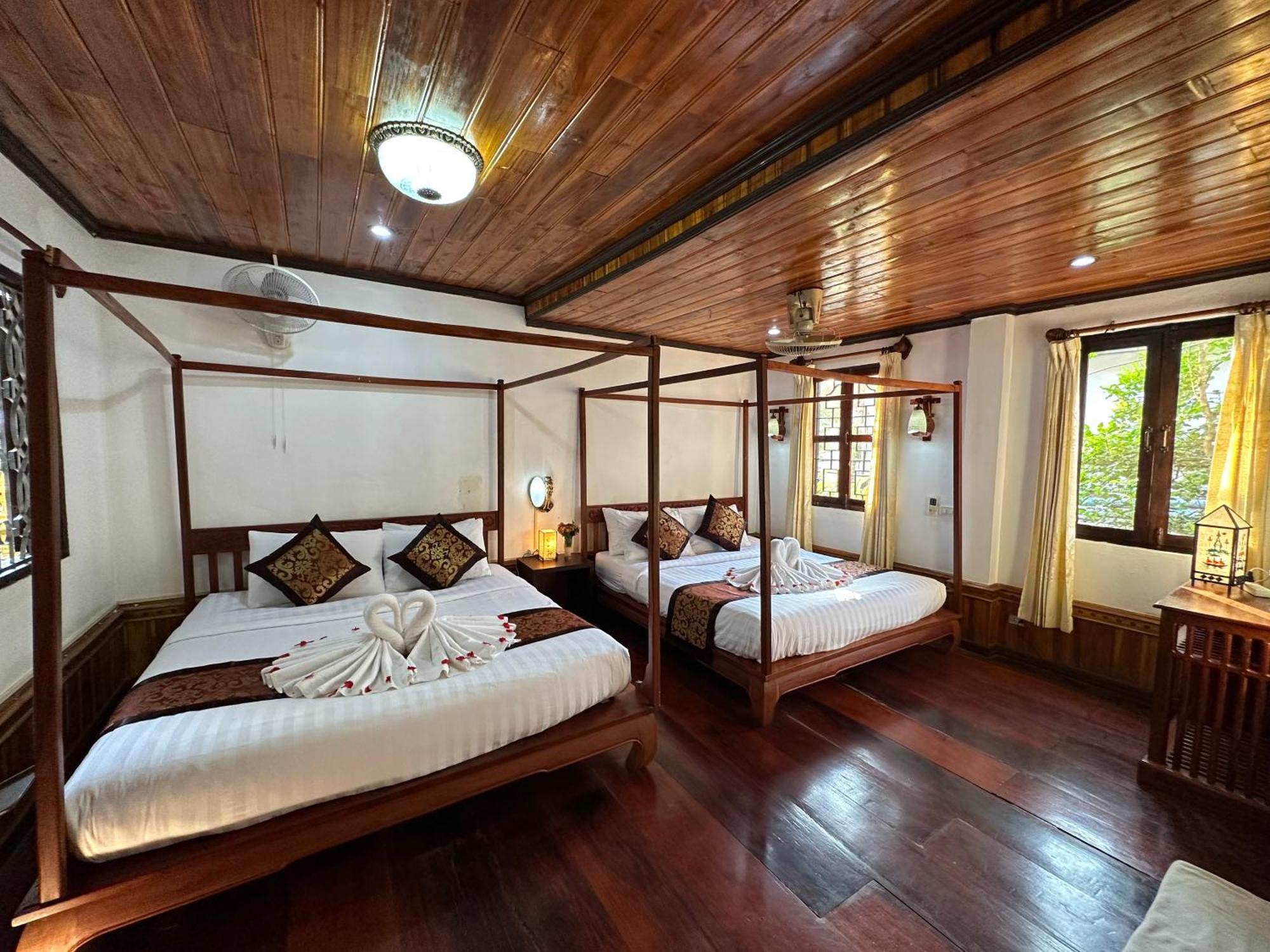 Villa Thida Mekong Riverside Luang Prabang Oda fotoğraf